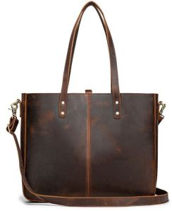 LEATHER TOTE BAG 05