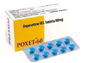 Dapoxetine Hcl 60mg Tablets