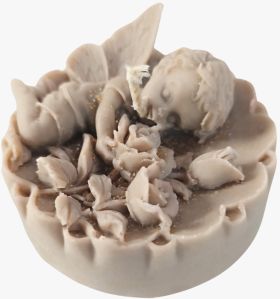 Soy Wax Round Angel Candle