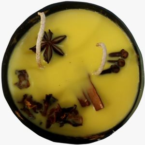 Coconut Shell Spice Candle