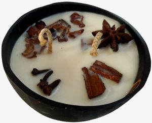 Coconut Shell Spice Candle