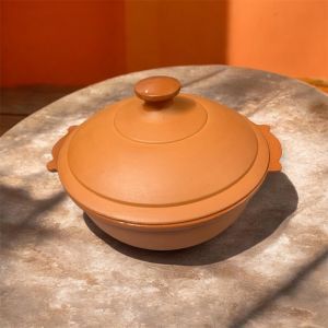 Handmade Terracotta Clay Rice Bowl