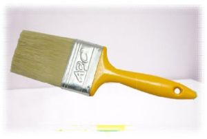 Mustard Yellow Paint Brush