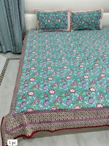 Hand Block Print Bedsheet