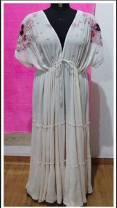 Ladies Long Viscose Dress