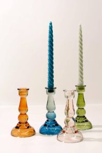 Multicolor Glass Borosilicate Candle Holder