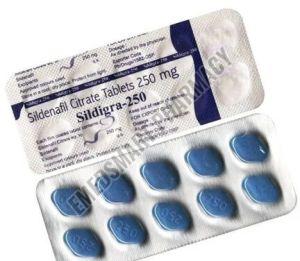 Sildigra 250 Mg Sildenafil Citrate Tablets