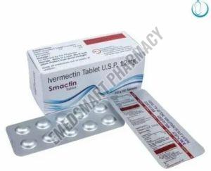 Smactin Ivermectin 12 Mg Tablet