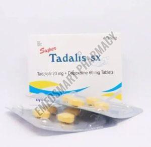 Super Tadalis SX 20mg + 60mg Tablets