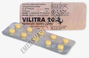 Vardenafil 20mg Tablets