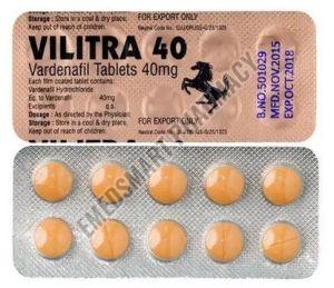 Vardenafil 40mg Tablets