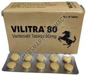 Vardenafil 80mg Tablets