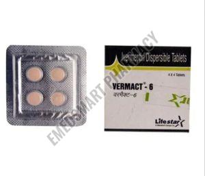 Vermact Ivermectin 6mg Tablets