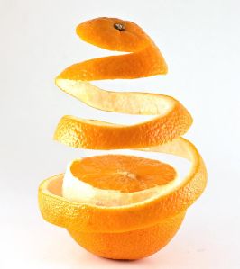 orange peel powder