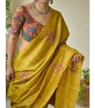 Tussar Ghicha Silk Saree
