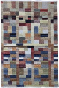 First Avenue Modern Hand Knotted Rug