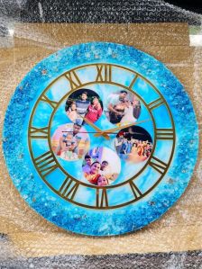 Customized Family Album Picture Round Wall Clock