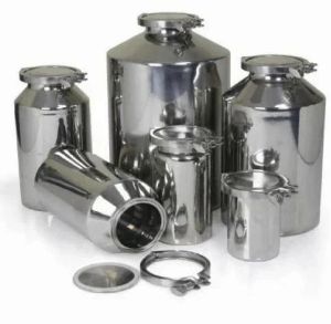 Stainless Steel 316 Container With Triclover Clamp