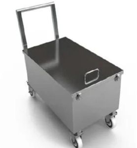 Stainless Steel Weight Box Trolley