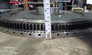 D846 A7 Cast Iron Flywheel Assembly