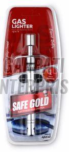 Safe Gold Gas Lighter