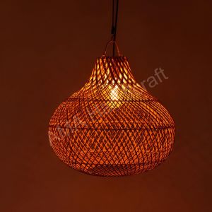 Bamboo Rattan Hanging Lamp