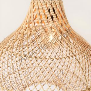 Bamboo Rattan Hanging Lamp