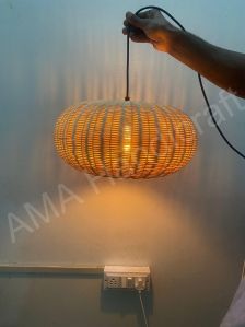 Customized Hanging Bamboo Cane Lamp