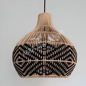 Fancy Rattan Cane Hanging Lamp
