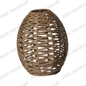 Handmade Jute Hanging Lamp