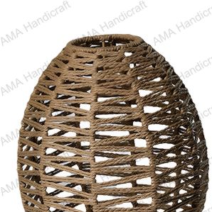 Handmade Jute Hanging Lamp