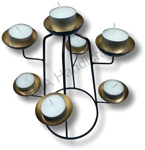 Metal 9 Tealight Candle Holder