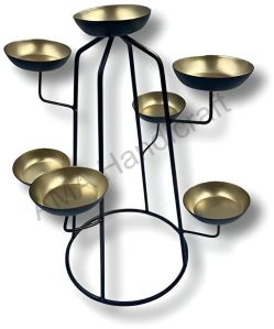 Metal 9 Tealight Candle Holder
