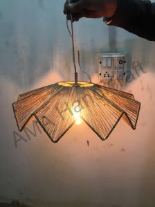 Natural Jute Hanging Lamp