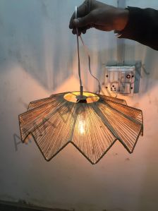 Natural Jute Hanging Lamp