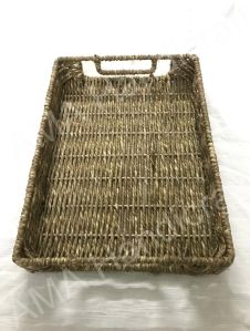 Rectangle Jute Tray