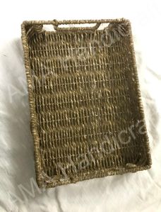 Rectangle Jute Tray