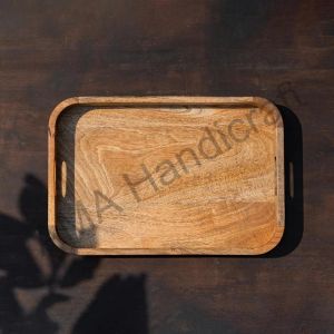 Rectangular Wooden Serving Tray