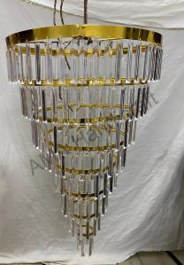 Round Crystal Hanging Chandelier