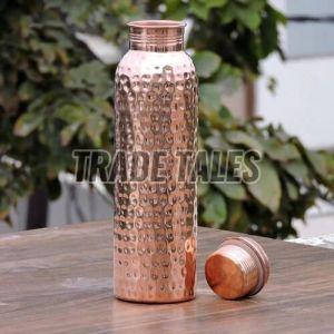 Hammered Copper Water Bottle