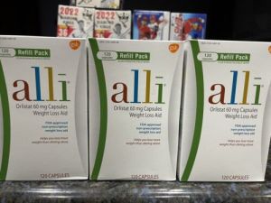 Alli Diet Weight Loss Supplement Pills