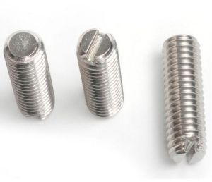 Slotted Flat Point Screws