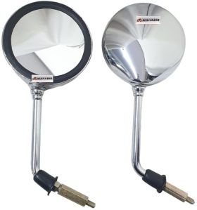 Round Front outside Mirror for Scooter Activa 125 BS6