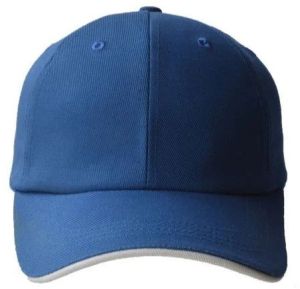 Blue Cotton Sport Cap