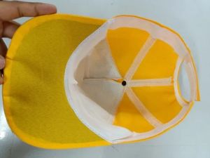 Yellow Polyester Cap