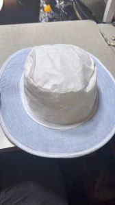 Cotton White Cricket Hat