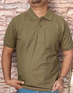 Olive Green Polo Tshirt