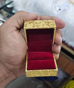 Square Crystal Ring Box