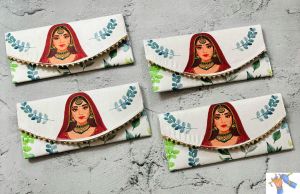 Handmade Craft Paper Designer Shagun Envelope