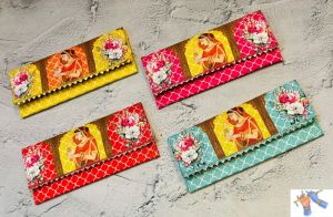 Handmade Craft Paper Designer Shagun Envelope